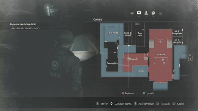 Resident Evil 2 Remake - Todos los coleccionables de la Comisara - Usos de la plvora (Leon o Claire)