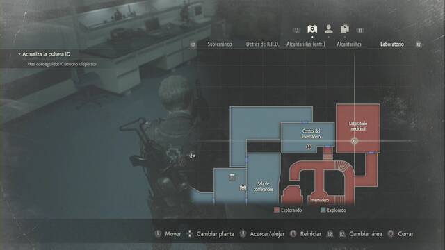 Resident Evil 2 Remake - Todos los coleccionables del Laboratorio de NEST - Sntesis del herbicida