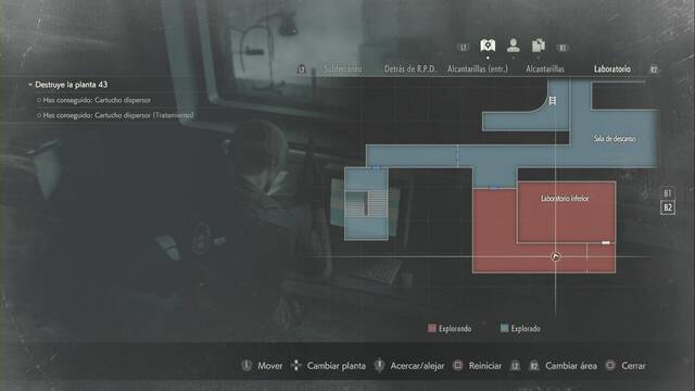 Resident Evil 2 Remake - Todos los coleccionables del Laboratorio de NEST - Bandeja de entrada de Wayne Li