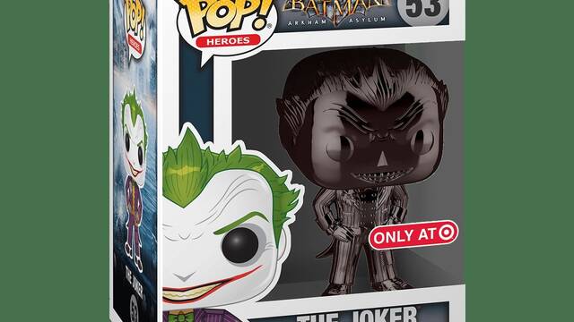 Funko - Batman Arkham - The Joker (Black) (Chrome)