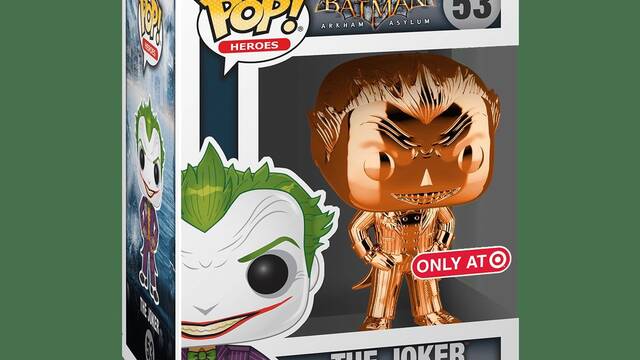 Funko - Batman Arkham - The Joker (Orange) (Chrome)