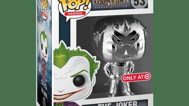 Funko - Batman Arkham - The Joker (Silver) (Chrome)