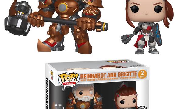 Overwatch Pop! - Reinhardt & Brigitte