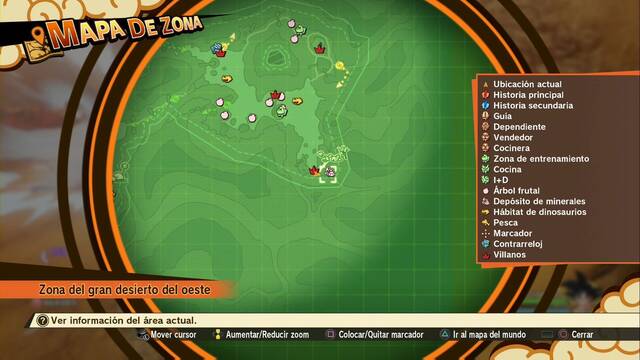 Dragon Ball Z: Kakarot - Kacchin de la Aldea de Nam y Afloramiento Aloe - Kacchin de nivel 45