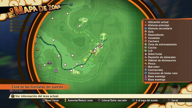 Dragon Ball Z: Kakarot - Kacchin de Casa de Son Goku, Escondite de Yamcha y Satan City (Zona de las montañas del sureste - Kacchin de nivel 10