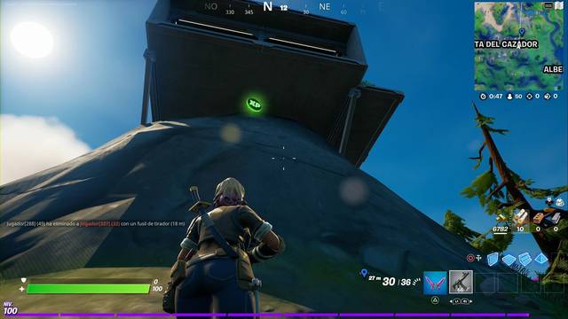 Fortnite - Monedas de PE - Semana 8, Temporada 5 - Moneda verde #1