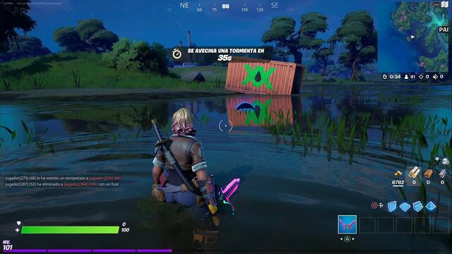 Fortnite - Monedas de PE - Semana 8, Temporada 5 - Moneda azul #1