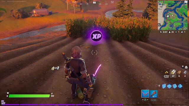 Fortnite - Monedas de PE - Semana 8, Temporada 5 - Moneda morada #1