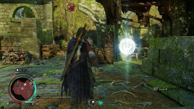 Sombras de Guerra Conseguir Mirians - Mirians en el suelo