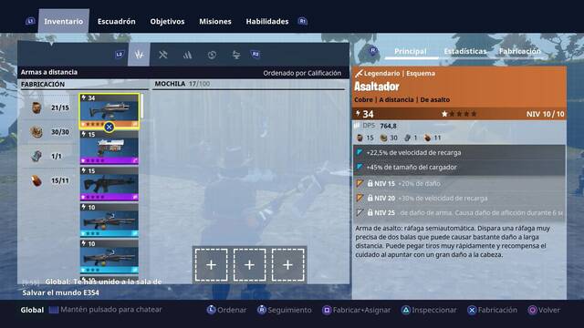 Fortnite - Se arm la horda - Crear armas, estructuras o trampas