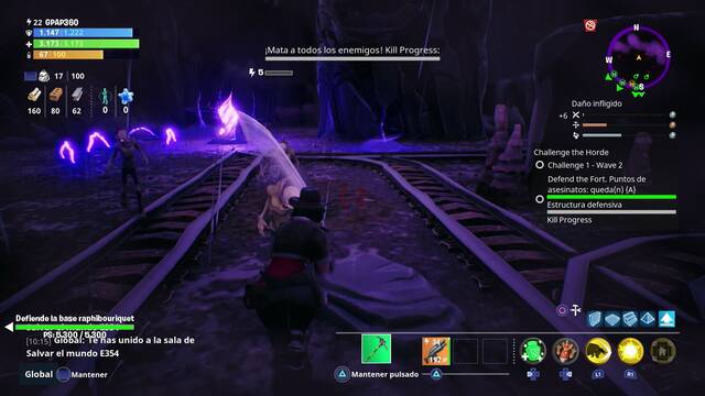 Fortnite - Se arm la horda - Matar enemigos
