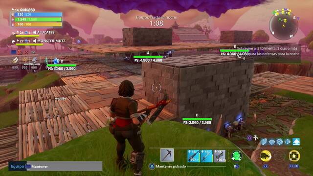 Fortnite - Sobrevive a la tormenta - Aguantar dias