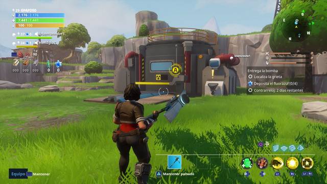 Fortnite - Entrega la bomba - Bomba