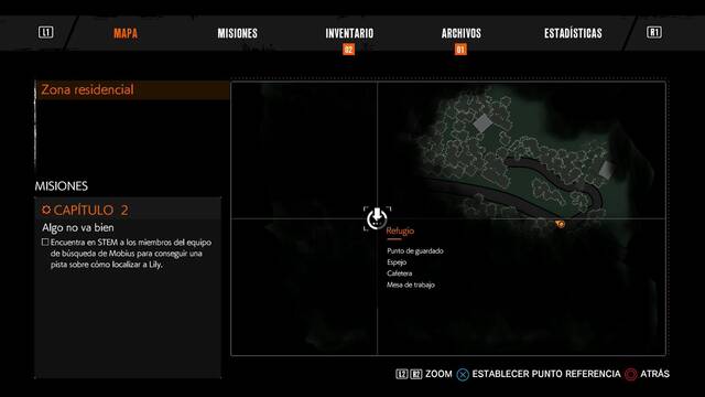 The Evil Within 2 - Algo no va bien - Refugio en el mapa