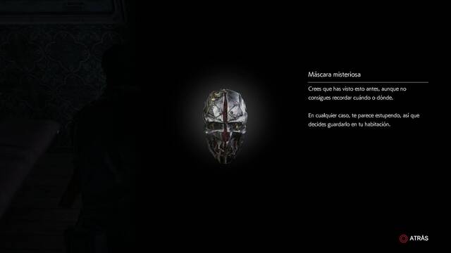 The Evil Within 2 - Easter Eggs - Máscara de Dishonored