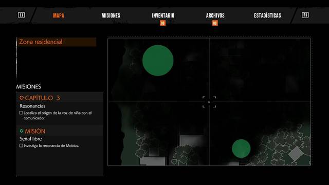 The Evil Within 2 - Resonancias - Marcas verdes en el mapa
