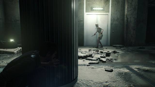 The Evil Within 2 - Resonancias - Enemigo fijo en el ascensor