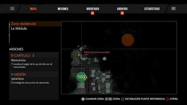 The Evil Within 2 - Resonancias - Piezas de fusil de precisin