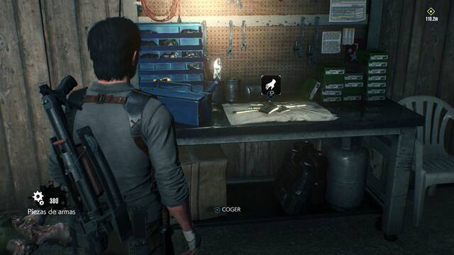 The Evil Within 2 - Resonancias - Piezas del rifle