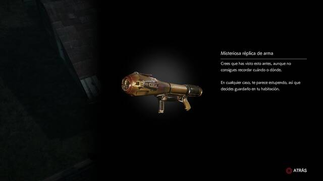 The Evil Within 2 - Easter Egg: Misteriosa réplica de arma