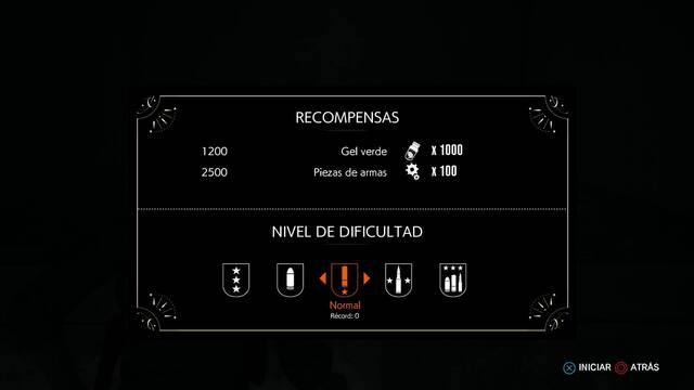 The Evil Within 2 - Galera de tiro - Recompensas en Normal