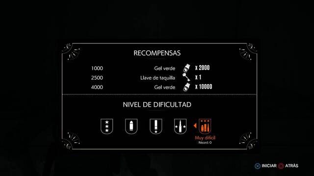 The Evil Within 2 - Galera de tiro - Recompensas en Muy difcil