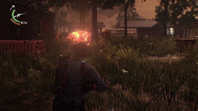 The Evil Within 2 - Fortaleza - Enemigo con lanzallamas