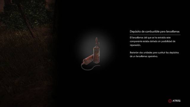 The Evil Within 2 - Fortaleza - Depósito de combustible para lanzallamas