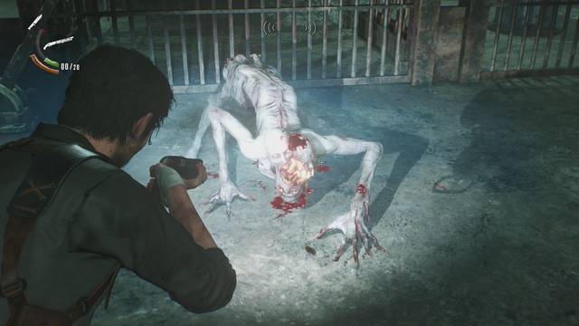 The Evil Within 2 - Quemar el altar - Enemigo cuadrpedo