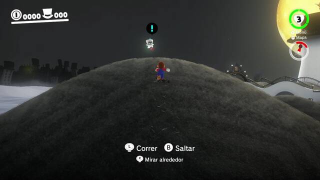 Super Mario Odyssey - Prólogo - Perseguir a Cappy