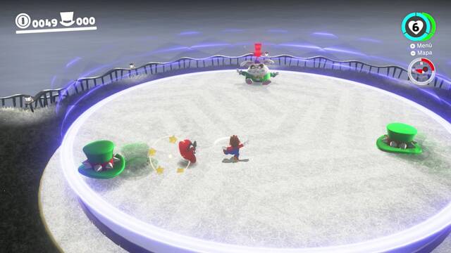 Super Mario Odyssey - Prólogo - Broodal aturdido