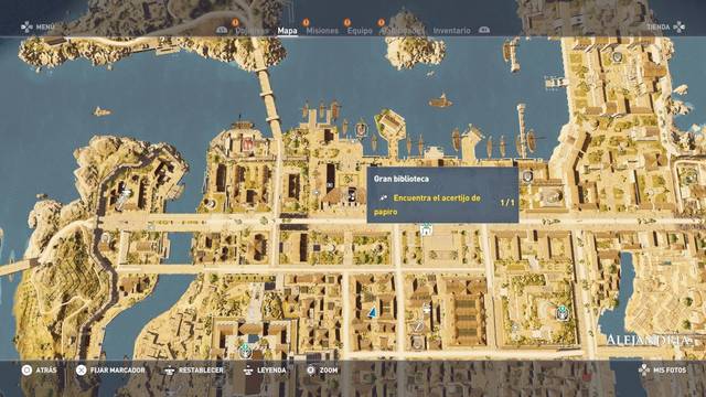 Assassin Creed Origins - Papiros - El valle dividido - El valle dividido 1   Papiro