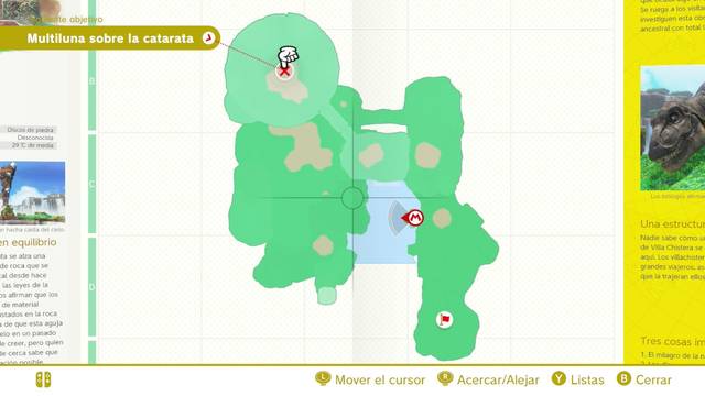 Super Mario Odyssey - Reino de las Cataratas - Energiluna 2 - Localización Energiluna 2 del Reino de las Cataratas