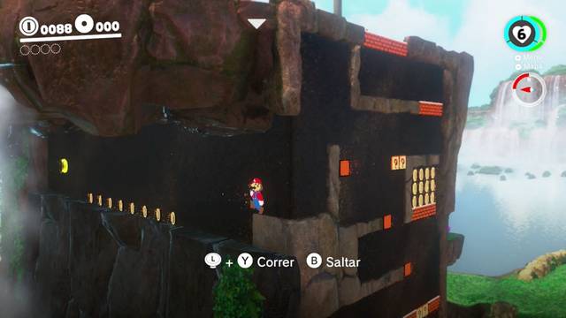 Super Mario Odyssey - Reino de las Cataratas - Energiluna 4