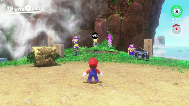 Super Mario Odyssey - Reino de las Cataratas - Energiluna 24 - Tienda de objetos