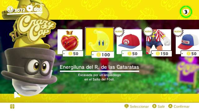 Super Mario Odyssey - Reino de las Cataratas - Energiluna 24