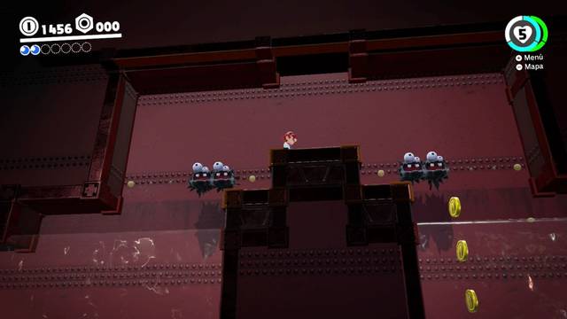 Super Mario Odyssey - Reino Arbolado - Energilunas 39 y 40 - Camino oculto