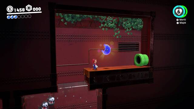 Super Mario Odyssey - Reino Arbolado - Energilunas 39 y 40 - Energiluna 39