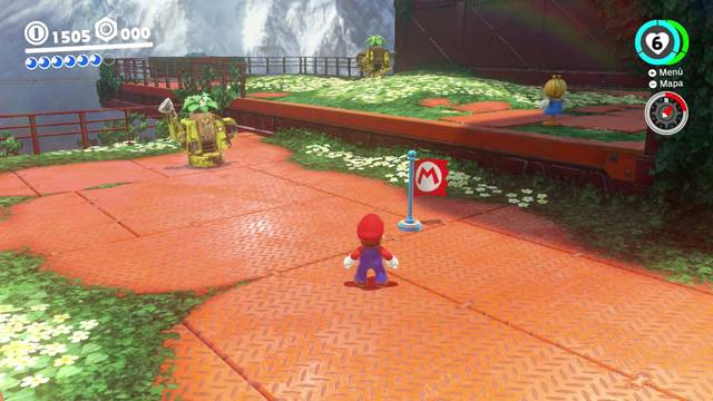 Super Mario Odyssey - Reino Arbolado - Energiluna 37 - Esptantapájaros