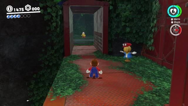 Super Mario Odyssey - Reino Arbolado - Energiluna 19 - Espantapájaros