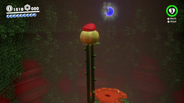 Super Mario Odyssey - Reino Arbolado - Energilunas 24 y 25 - Energiluna 25