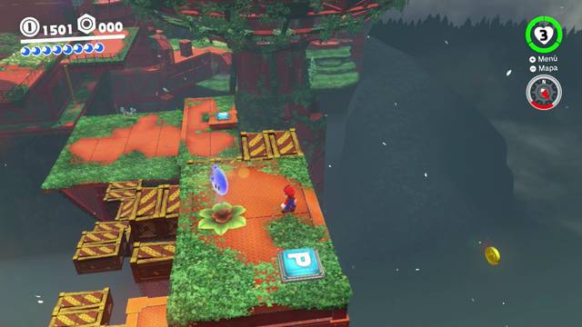 Super Mario Odyssey - Reino Arbolado - Energiluna 17