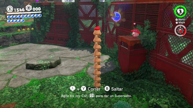 Super Mario Odyssey - Reino Arbolado - Energiluna 21