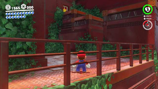 Super Mario Odyssey - Reino Arbolado - Energilunas 43 y 44 - Camino secundario