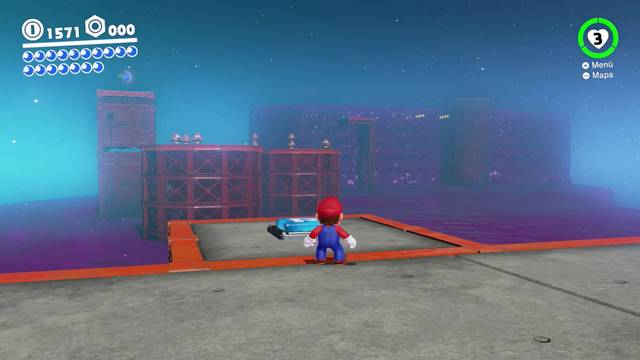 Super Mario Odyssey - Reino Arbolado - Energilunas 43 y 44 - Ruta floral