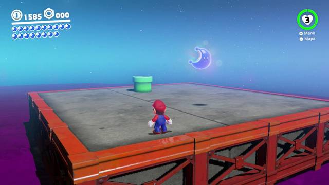 Super Mario Odyssey - Reino Arbolado - Energilunas 43 y 44 - Energiluna 43