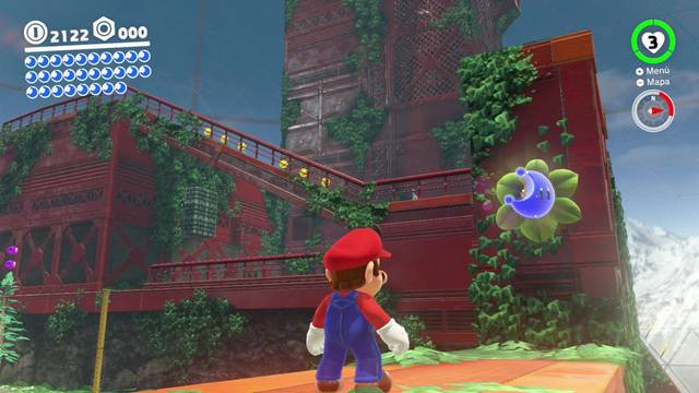 Super Mario Odyssey - Reino Arbolado - Energiluna 18