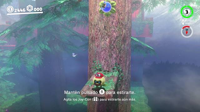 Super Mario Odyssey - Reino Arbolado - Energiluna 10
