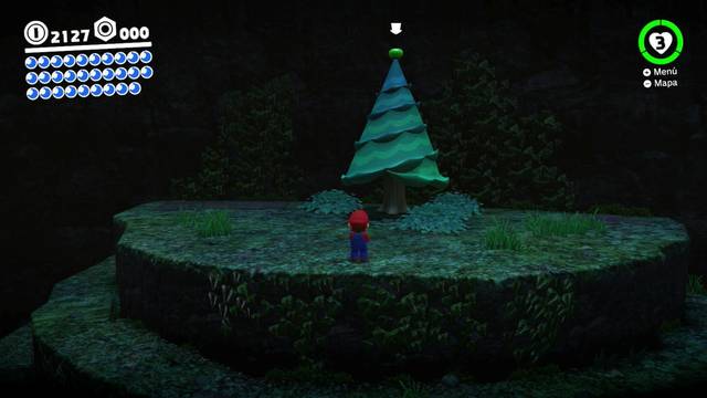 Super Mario Odyssey - Reino Arbolado - Energiluna 34 - Árbol
