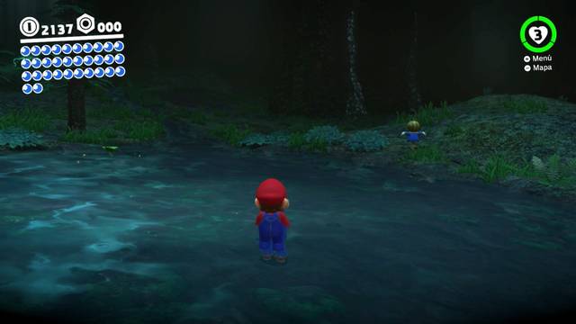 Super Mario Odyssey - Reino Arbolado - Energiluna 29 - Espantapájaros